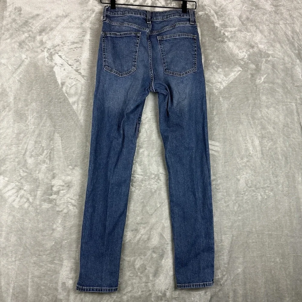 Old Navy Jeans Boys 16 Denim Blue Dark Wash Original Tapper